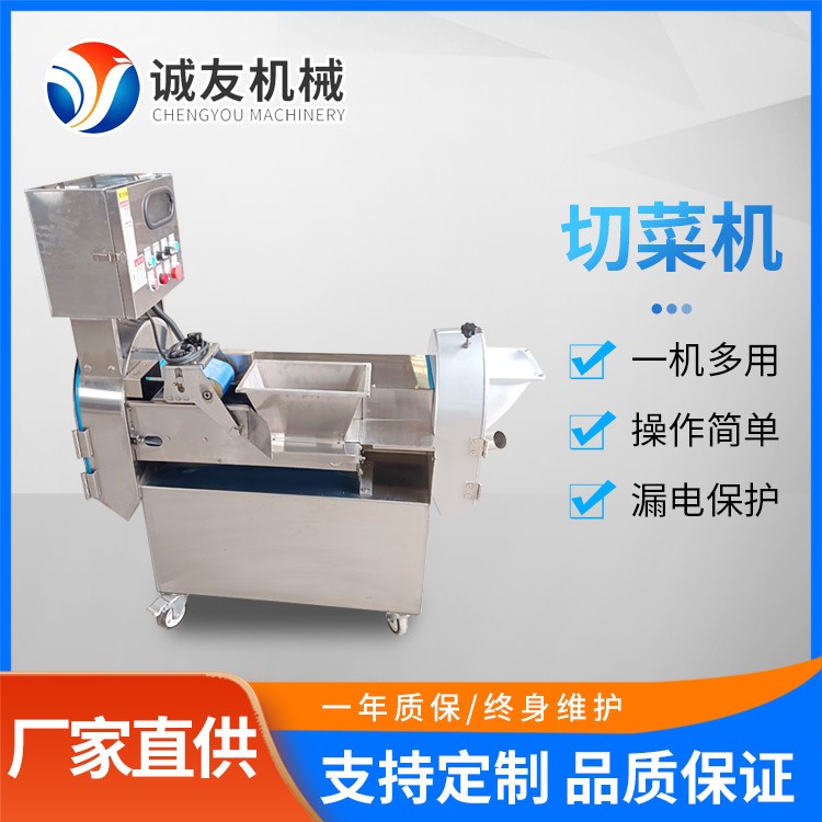 多功能進(jìn)口切菜機(jī) 不銹鋼全自動切塊切丁切絲機(jī)