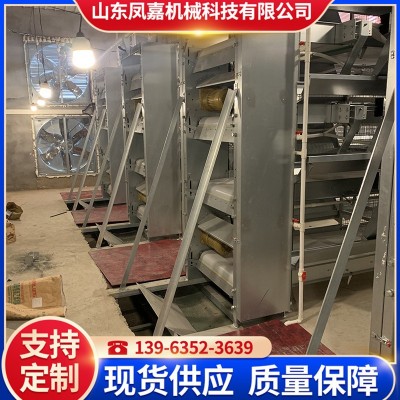 四層型材蛋雞籠四門耐老化材料防寒防曬防酸堿蛋雞籠 養雞設備