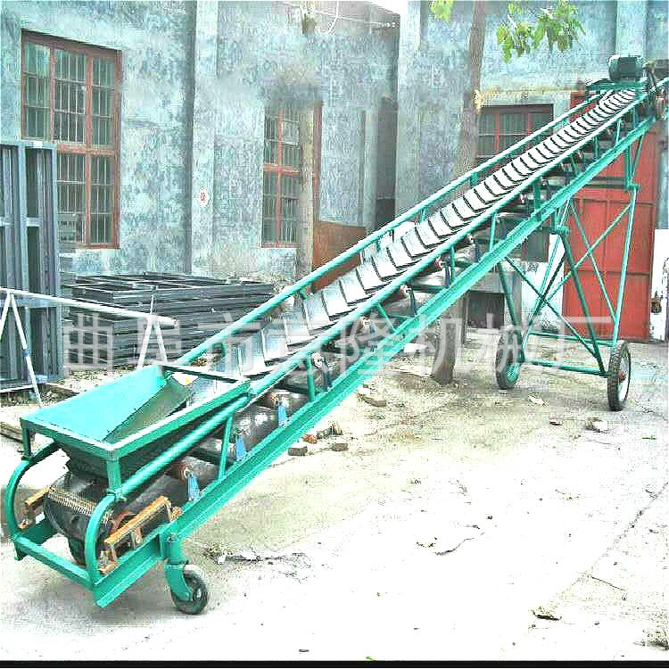 沙場(chǎng)用皮帶輸送機(jī) 600寬帶式輸送機(jī) V槽型皮帶輸送機(jī)意隆批發(fā)直銷