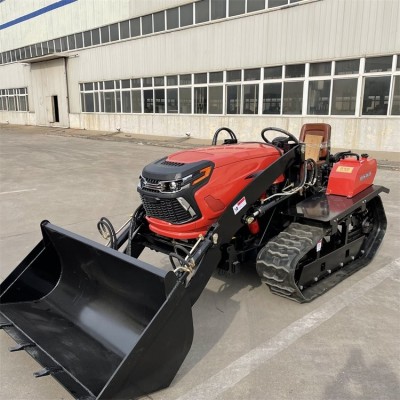 60馬力水旱兩用旋耕機(jī) 多功能田園耕地機(jī) 大馬力播種機(jī)