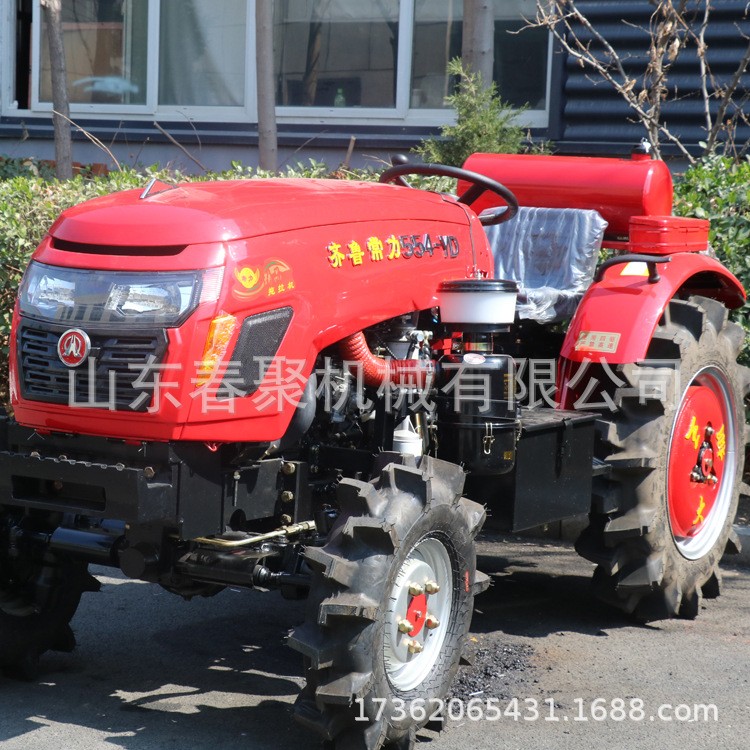 全新魯中504大棚王拖拉機(jī)低矮小巧馬力大使用方便四驅(qū)四缸補(bǔ)后價