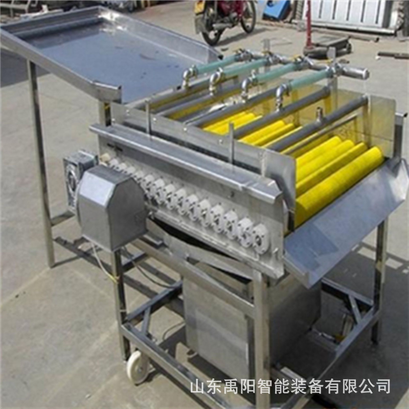現(xiàn)貨土豆去皮毛輥清洗機(jī) 豬蹄羊蹄清洗機(jī) 芋頭中藥材毛輥清洗機(jī)