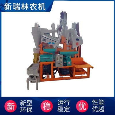 新型打米機 色選機成套設備 稻谷脫殼剝谷粉碎機碾米精選機器設備