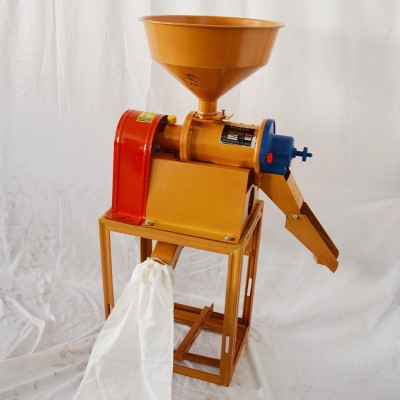 家用小型水稻碾米機 移動式不銹鋼剝谷機 全自動打米機