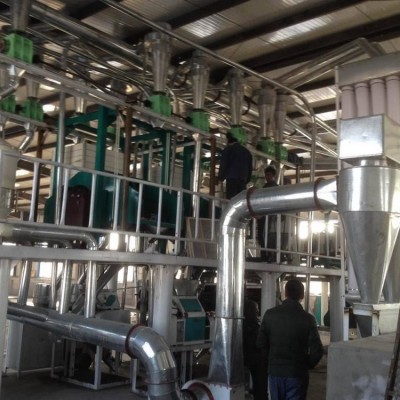 潤埠泰新創(chuàng)精品 玉米脫皮加工大馇子 中糝細面成套設備 一機多用