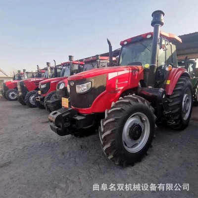 四輪大馬力農耕用拖拉機 四驅旋耕機 蔬菜果園大棚用車型