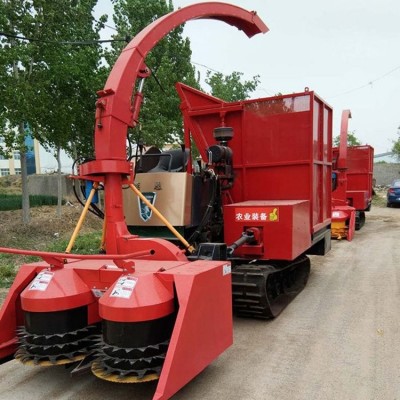 秸稈收割履帶式青儲(chǔ)機(jī)供應(yīng) 牧森農(nóng)業(yè)機(jī)械銷售 畜牧業(yè)使用