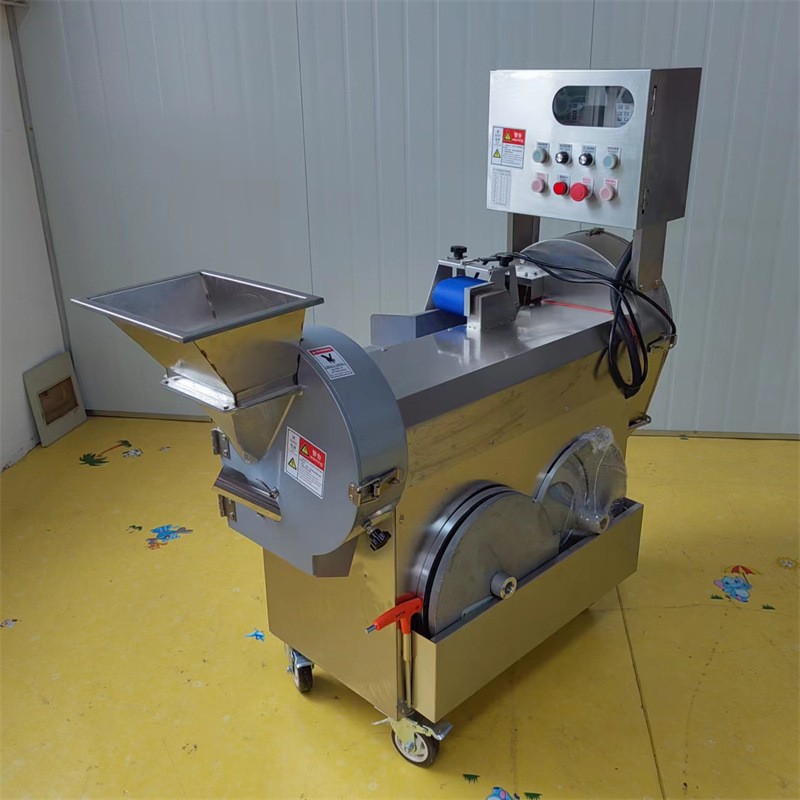 商用多功能切菜機 850型數控雙頭切菜機 食堂豆角韭菜蔬菜切段機