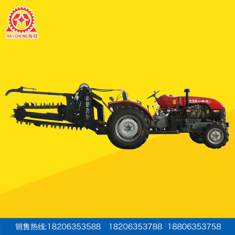 農機批發 504大棚王開溝機鏈條、果園開夠施肥機、電纜開溝機械