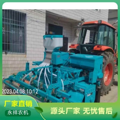 精量條播功能種肥一體機 旋耕、施肥、播種、開溝排水功能。