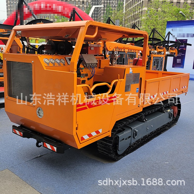 礦用履帶運輸車 礦用工程自卸運輸車 農用橡膠履帶運輸車