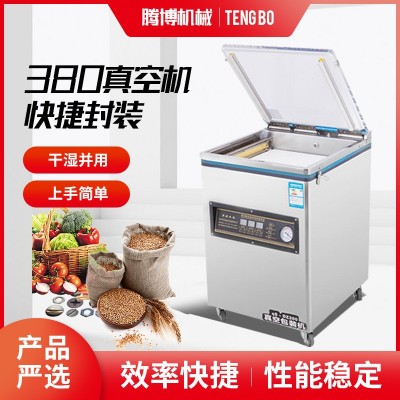 380型真空包裝機(jī)食品干濕并用簡(jiǎn)單操作真空機(jī)
