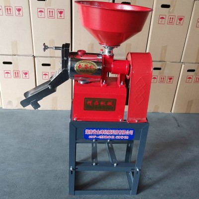 打米機(jī)家用碾米機(jī)小型全自動小麥脫殼機(jī)220v多功能剝殼機(jī)磨粉機(jī)