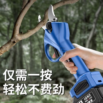 電動剪刀充電式園林果樹修枝剪鋰電剪樹枝剪樹電剪子剪枝跨境批發(fā)