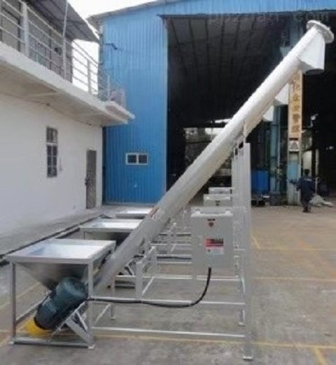 物料輸送提升用 食鹽糧食小麥玉米絞龍不銹鋼提升機(jī)批發(fā)