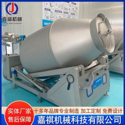 供應肉食品入味腌肉設備 呼吸式液壓式滾揉機 豬排腌制機價格