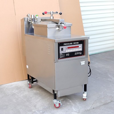 美式油炸鍋商用高壓炸雞爐不銹鋼濾油油炸機電熱炸鴨爐25L大容量
