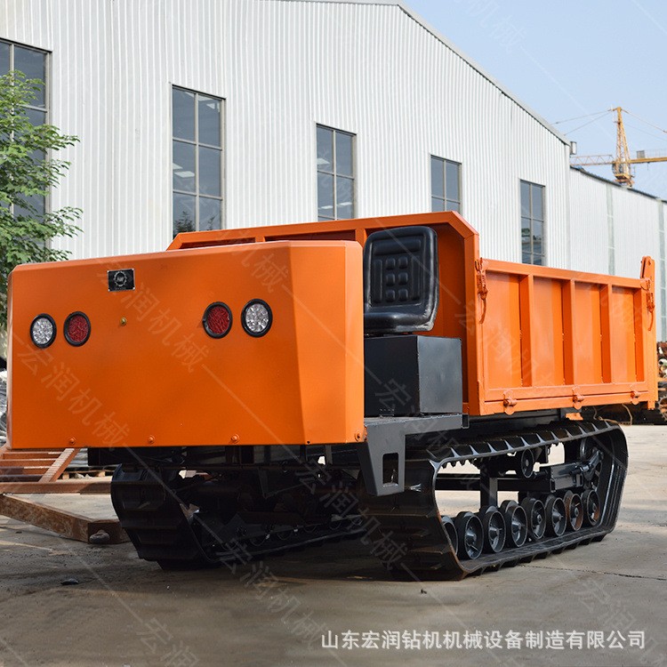出售自卸式翻斗車 柴油山地運輸車 農用搬運履帶運輸車