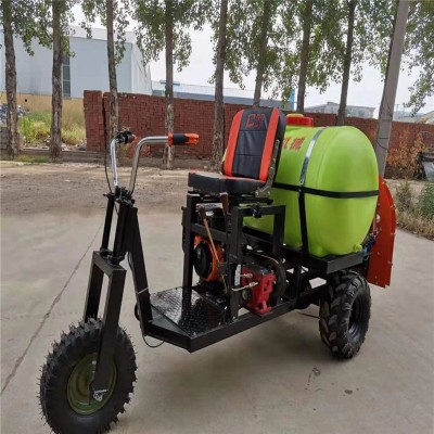 果樹打藥車柴油風(fēng)送噴霧器新款乘坐式果園打藥機風(fēng)送式高壓打藥機