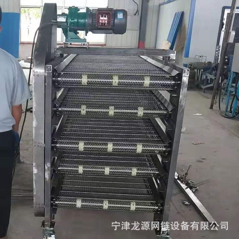 廠家直銷不銹鋼多層網(wǎng)帶輸送機(jī)大型食品級(jí)多層網(wǎng)帶烘干輸送機(jī)