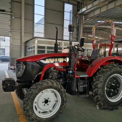 山東農(nóng)用1204型小四輪拖拉機農(nóng)田菜地園林用拖拉機旋地開溝播種
