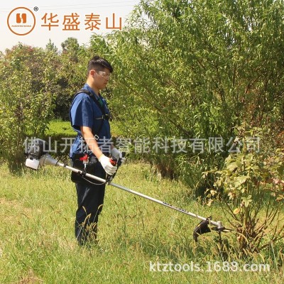 山東華盛割草機側掛式139F-2C汽油打草機四沖程割灌機割稻機除草