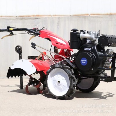 小型多功能開溝耕地機 汽油柴油家用農(nóng)用除草耕地旋耕機