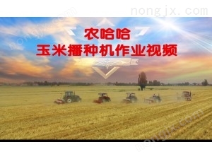 農(nóng)哈哈玉米播種機-作業(yè)視頻