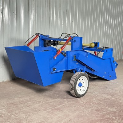 農田開荒耕地撿石機器 拖拉機帶的有石頭的收集箱