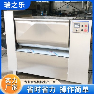 商用雙絞龍和餡機 小型臘腸拌餡機 青島老火腿拌餡設備廠家