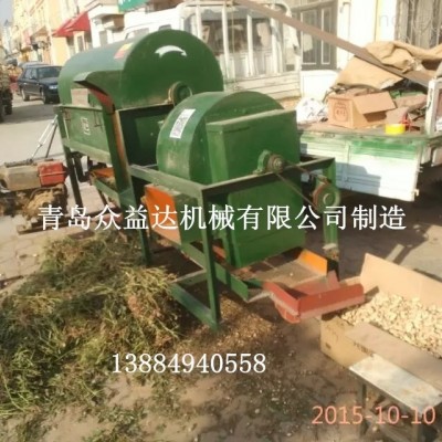 hs-5大型絞龍花生摘果機