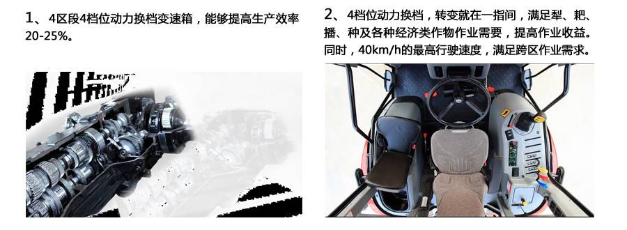 東方紅LF2204拖拉機 東方紅LF2204拖拉機