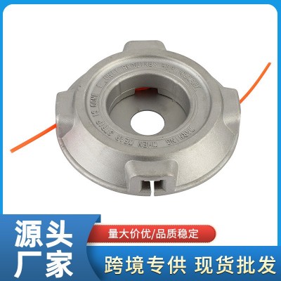 簡易實(shí)用鐵盤除草頭割草機(jī)打草機(jī)園林工具配件免拆款打草頭批發(fā)