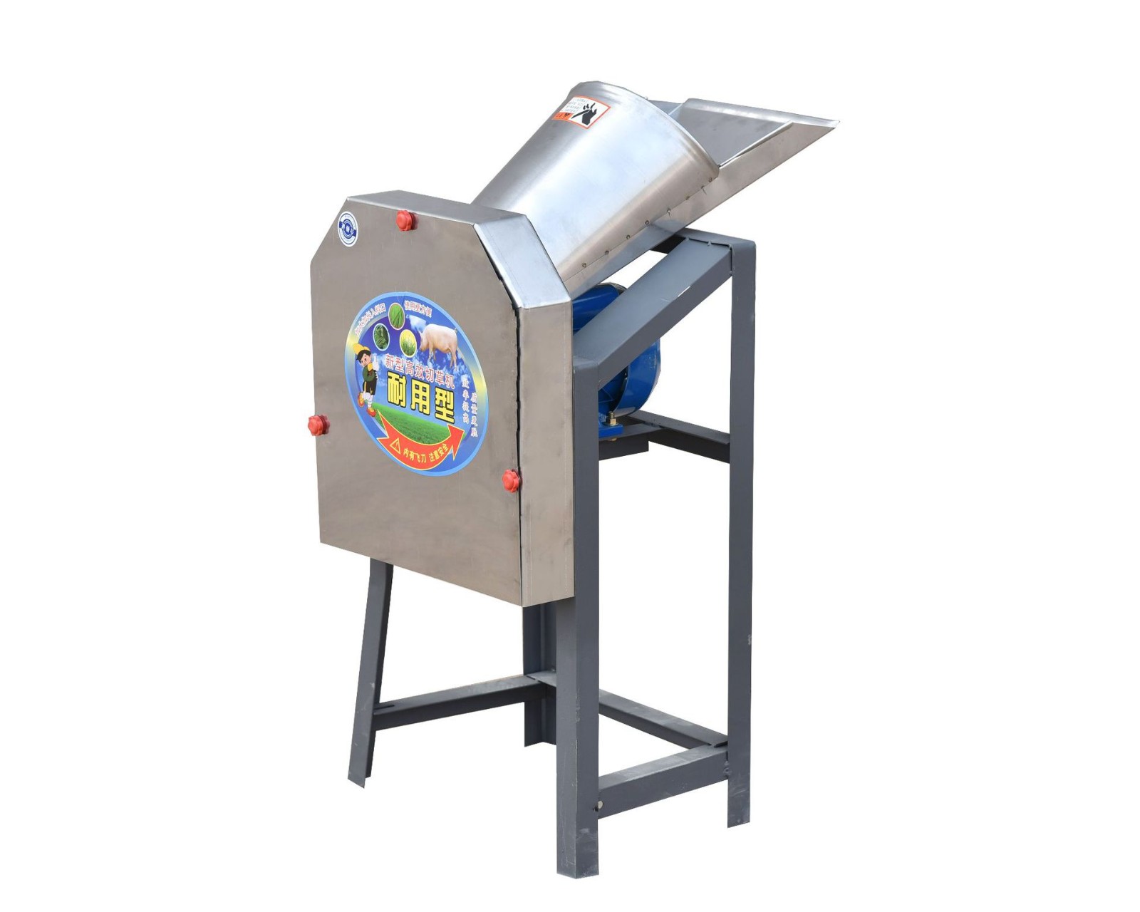 家用電動小型切草機碎草機青飼料顆粒切碎機土豆蘿卜紅薯切豬草機