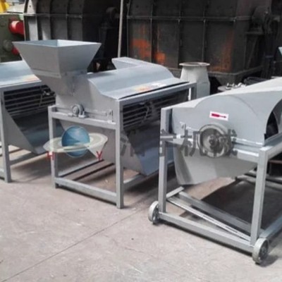 食用菌廢菌袋分離機蘑菇菌袋破袋機小型粉碎機