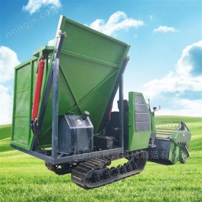 全自動履帶式青儲機粉碎收割機農用青貯機