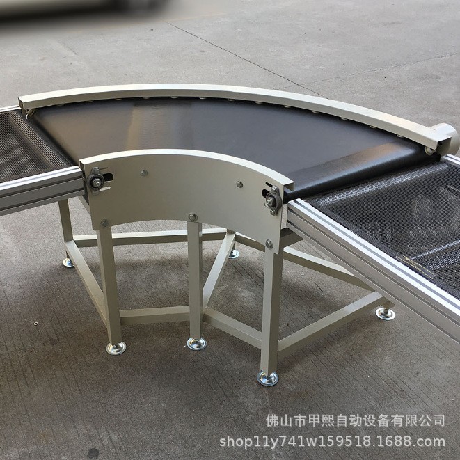 皮帶輸送機(jī)轉(zhuǎn)彎機(jī)無縫對(duì)接速度可調(diào)60°-180°轉(zhuǎn)彎各種皮帶材質(zhì)