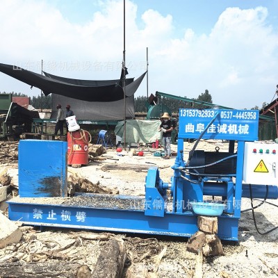 380伏電壓劈柴機 液壓木材破開機 電動臥式破柴機