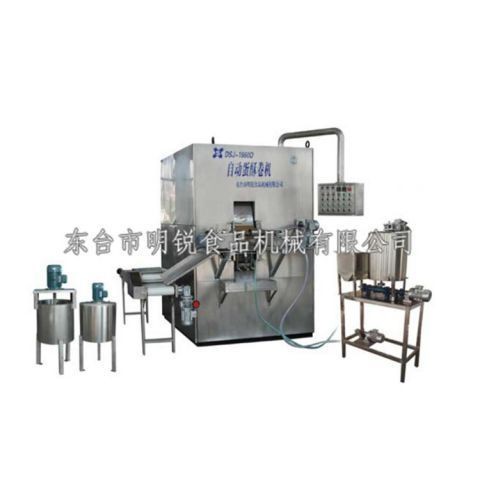 明銳食品機械 雙線自動蛋卷機 全自動注芯蛋卷生產(chǎn)線