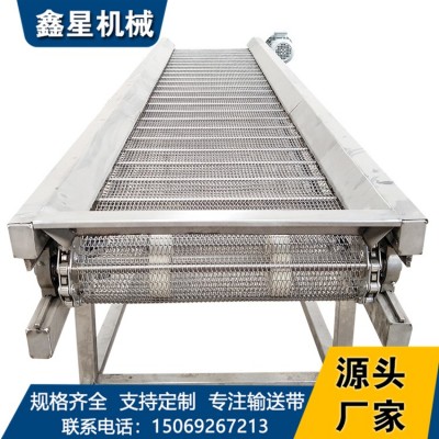 定制工業(yè)自動化流水線不銹鋼網(wǎng)鏈輸送機 耐高溫鏈網(wǎng)輸送設(shè)備