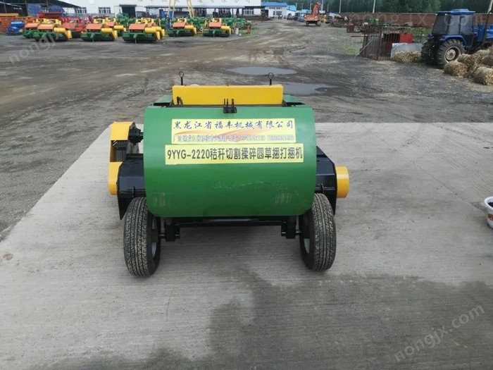 黑龍江福豐9YYG-2220秸稈切割揉碎圓草捆打捆機(jī)