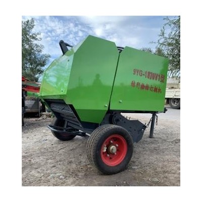 全自動小型秸稈撿拾粉碎打捆機(jī)