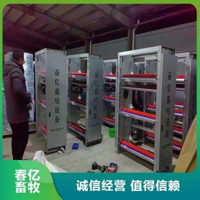 定制層疊式雞籠養殖設備 四層養雞場全自動蛋雞籠 源頭廠家