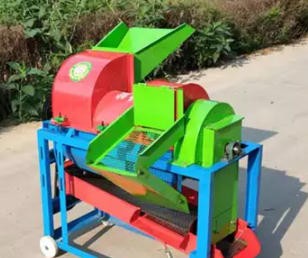 谷子小麥脫粒機 黃豆高粱油菜籽多功能打稻機 樂豐機械