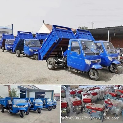 農(nóng)用三輪車柴油自卸車柴油機爬山虎運輸車載重爬坡王 1臺