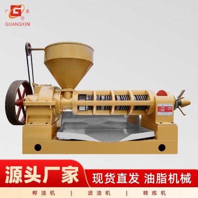 YZYX140CJGX 螺旋榨油機 廣鑫品牌榨油機 榨油廠 油廠專用設備
